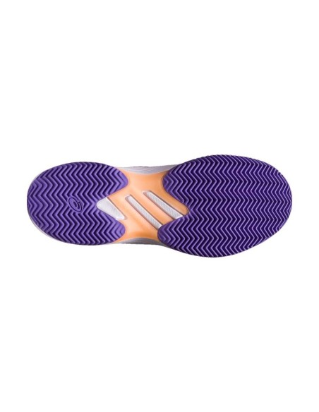 Asics Solution Swift Ff Blanco Morado Mujer | Ofertas de pádel